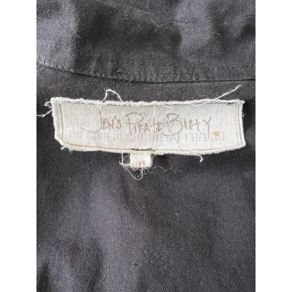 JEN'S PIRATE BOOTY Long Sleeve Zip Up Cotton Twill Coverall Utility Jumpsuit XS - Picture 4 of 4